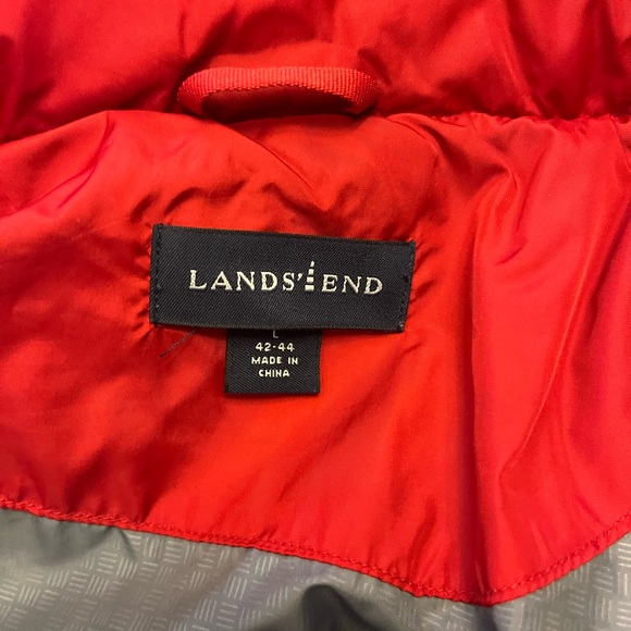 Land’s End Goose Down Hooded Jacket - Large (42-44) - Picture 4 of 13